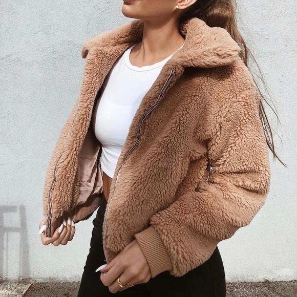 Tiger Mist Teddy Bear Jacket ❤️ SOLD OUT in stores - Picture 1 of 7